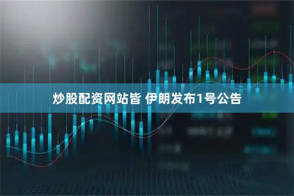 炒股配资网站皆 伊朗发布1号公告